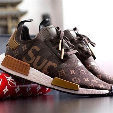 lv nmd|Supreme x Louis Vuitton x adidas NMD Custom.